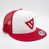Trucker Snapback Dystrykt z białym frontem